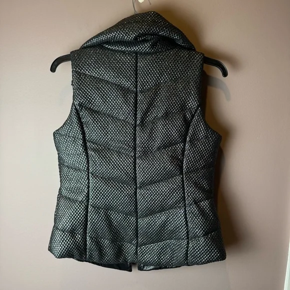 Chicos Zenergy Quilted Foil Puffer Vest 6 - Picture 8 of 11